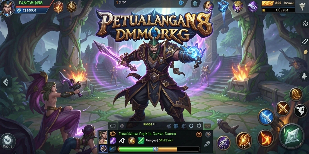 Tangkapan layar menunjukkan pertempuran seru dalam <strong>FANGWIN88</strong>.