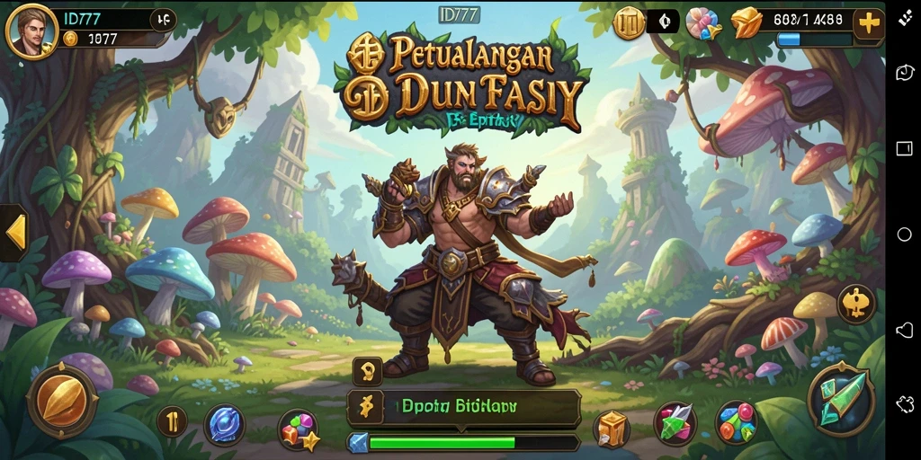 Gameplay menakjubkan di dunia RPG yang luas dan penuh tantangan.