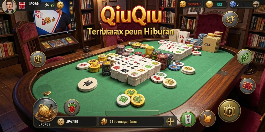 Tampilan gameplay seru dalam JP6789 QiuQiu.