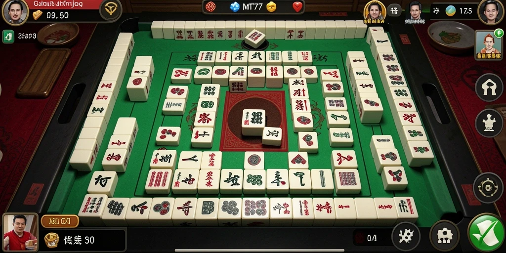 Gameplay seru MT777 dengan desain Mahjong yang menarik.