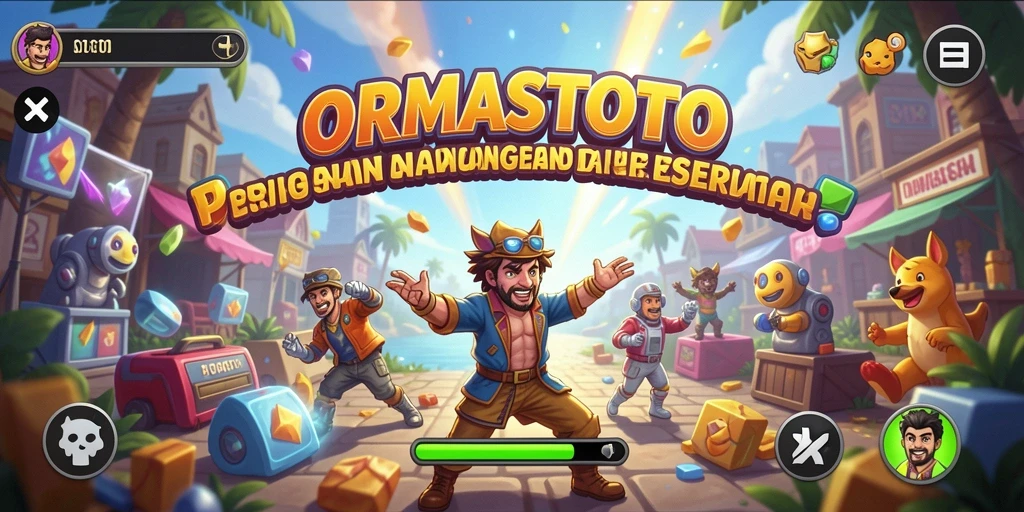 Tangkapan layar menampilkan gameplay seru ORMASTOTO di level tinggi.