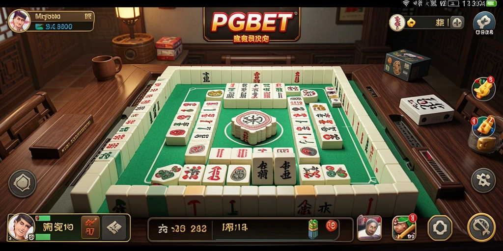 Tampilan gameplay PGBET yang menarik dengan elemen Mahjong yang khas.
