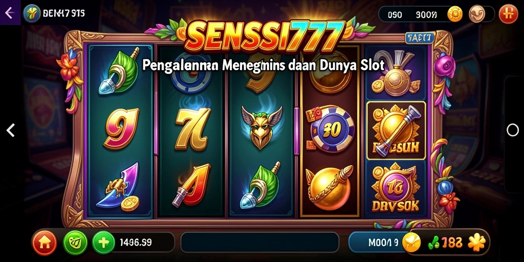 Tampilan gameplay Slot yang menarik dari SENSASI777.