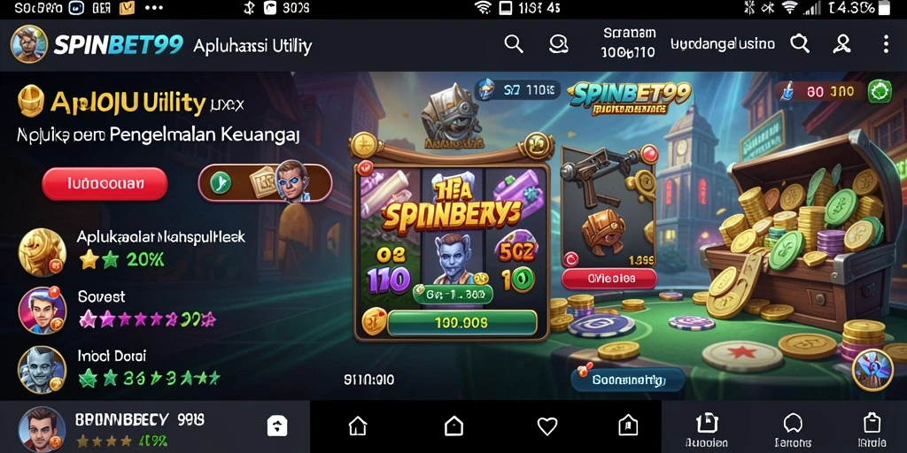 Tampilan antarmuka SPINBET99 yang ramah pengguna dan fungsional.